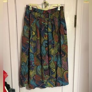 Patterned skirt
